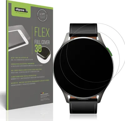Produktbild von 2x Full Cover Schutzfolie matt für Infinix XWatch Pods Panzerfolie Anti-Shock