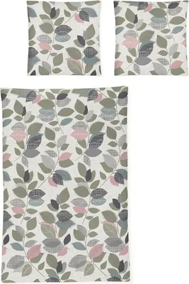 Produktbild von Irisette Edel-Feinbiber Bettwäsche Set Koala 8477 pastel 155 x 220 cm + 1 Kissenbezug 80x80 cm