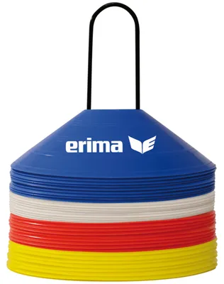 Produktbild von ERIMA marker caps set 40 pcs 250520 red/blue/yellow/white 1