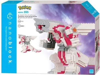 Obrázek produktu pro Stavebnice Pokémon Palkia, BANDAI Nanoblock, 1050 dílků, stavebnice, kreativní stavění, od 12 let