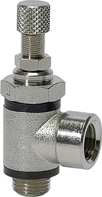 Produktbild von Riegler Drosselventil, beidseitige Drosselung (B), M5 IG, M5