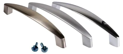 Produktbild von Möbelgriffe 96mm Lochabstand Edelstahl (5er Set) für Schränke und Schubladen