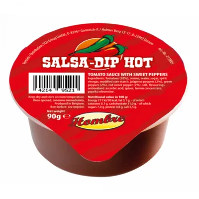 Zdjęcie produktu dla Sos salsa do nachos 90 g - Jak w kinie