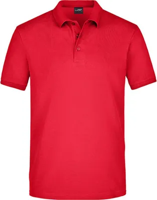 Produktbild von James+Nicholson JN710 | Herren Elastic Polo Piqué - Farbe: Red - Größe: 3XL