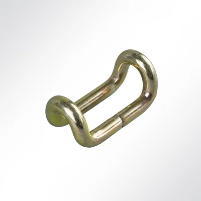 Produktbild von Lysel® Drahthaken verzinkt, (B) 50mm in messing (1 Stück)