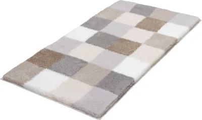 Produktbild von Kleine Wolke Badteppich CARO Kaschmirfarben 85 x 150 cm