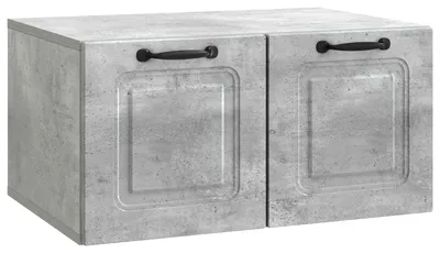 Produktbild von Wandmontierter TV-Schrank Betongrau 59,5 x 41 x 30 cm