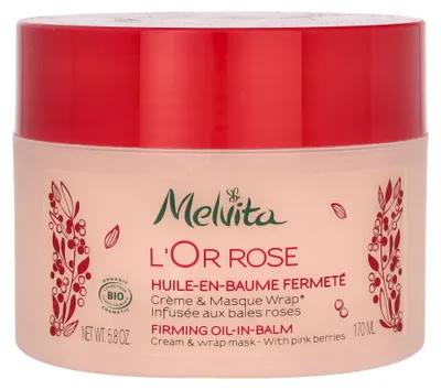 Produktbild von Melvita L'Or Rose , Balsam, Frauen, Anti-Zellulite, Kräftigend, Feuchtigkeitsspendend, Nährend, trockene Haut, 170 ml, Rosenöl
