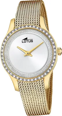 Produktbild von Lotus Edelstahl Damen Uhr Armbanduhr gold Elegant Classic D2UL18827/1