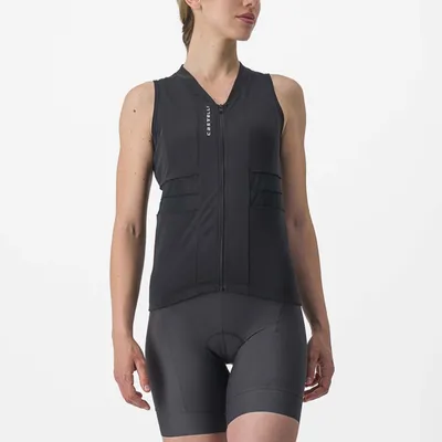 Produktbild von CASTELLI Ärmelloses Fahrradtrikot - ANIMA 4 LADY - Anthrazit XS