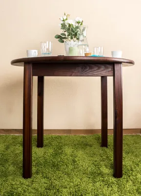 Produktbild von Holztisch rund 90 cm
