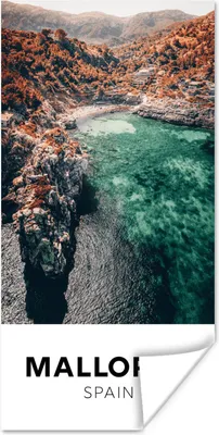 Produktbild von MuchoWow® Poster Mallorca - Spanien - Natur 20x40 cm - Plakat - Foto