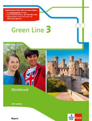 Immagine prodotto di Green Line 3. Ausgabe Bayern. Workbook mit Audios onl. 7. Klasse