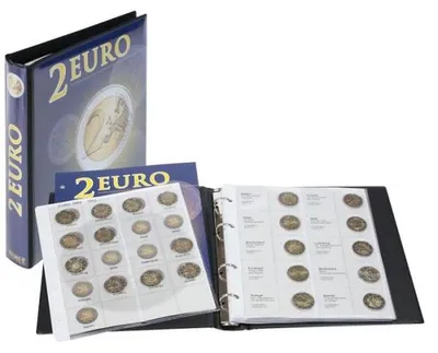 Produktbild von Lindner Vordruckalbum 2 Euro-Gedenkmünzen Band 4: Alle Euro-Länder (chronologisch ab Lettland 2019)