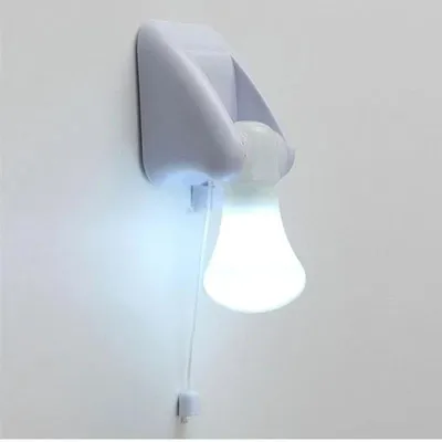 Produktbild von LED-Zuglicht mit Zugschalter, selbstklebende Wandlampe, batteriebetrieben, 2 W, weißes Licht