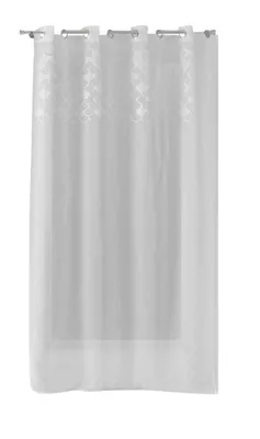 Zdjęcie produktu dla Firanka na przelotkach z haftem YAELLE, 135 x 280 cm