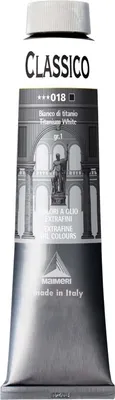 Zdjęcie produktu dla Maimeri Classico Farba olejna Titanium White 200 ml 1 szt.