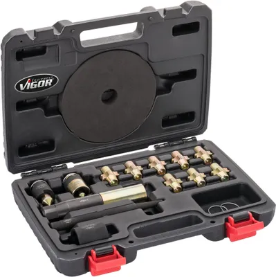 Produktbild von VIGOR Universal Felgenschloss-Demontage Satz V7001 13-teilig Anzahl Werkzeuge: