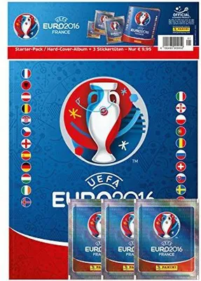 Produktbild von Panini - Euro 2016 France Album Hardcover mit 3 Tüten