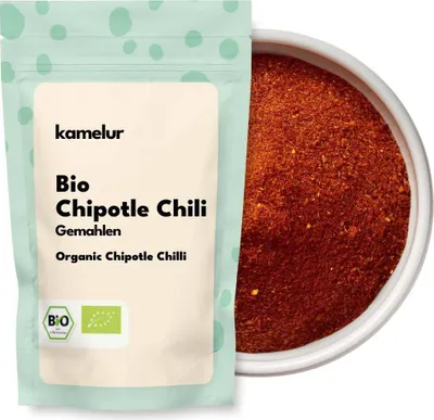 Image de Kamelur® Bio Chipotle Chili gemahlen 250 g