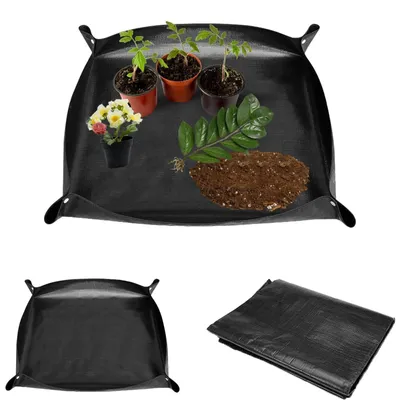 Immagine prodotto di Omgoods - Set di 2 tappetini pieghevoli per esterni, 100 x 100 cm, impermeabili