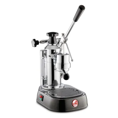Produktbild von la Pavoni LPLENQ01EU, Espressomaschine, 0,8 l, 950 W, Schwarz, Chrom, Edelstahl