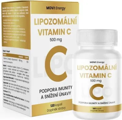 Obrázek produktu pro Lipozomální Vitamin C 500 mg 120 kapslí