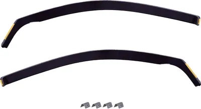Produktbild von J&J AUTOMOTIVE | GP Windabweiser Für Duster 3 5D ab 2024 2-tlg, GP Regenabweiser, Schwarz, Getönt, Aerodynamisch, Einfache Montage, Befeistigung mit Clips