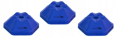 Produktbild von Yakimasport 100622 Trainingsmarker Sechseckig 10 Stück Blau