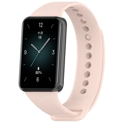 Obrázek produktu pro Pro Honor Band 9 vysoce kvalitní TPU jednobarevné hodinky Náhradní pásek na ruku růžový