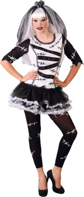 Produktbild von Monster im Brautkleid Damenkostüm Gr. M/L, Größe:L