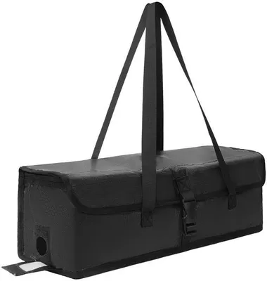 Obrázek produktu pro Taška na akumulátory do elektrokol Akkusafe-Tas XXL, 49 x 16 x 16 cm, s knoflíky, ohnivzdorná, odolná proti výbuchu, s rukojetí, černá
