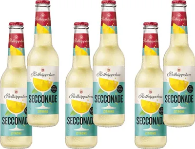 Produktbild von 6x Rotkäppchen Secconade Zitrone 0,33 l fruchtig‑spritziger Secco‑Mix mit Limonade 5,5 % vol #1
