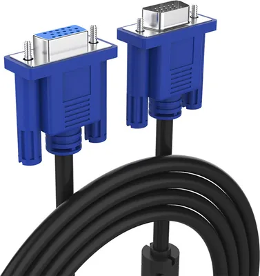 Image de 1.5M 3M 5M câble d'extension VGA 1080P mâle à femelle 3+5 connecteur adaptateur pour ordinateur projecteur écran HDTV Visualizer