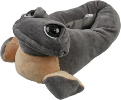 Produktbild von Tierhausschuhe Hausschuhe Frosch, grau , 32/33
