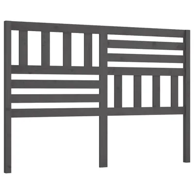 Immagine prodotto di vidaXL Testiera grigia 156x4x100 cm in legno di pino massiccio