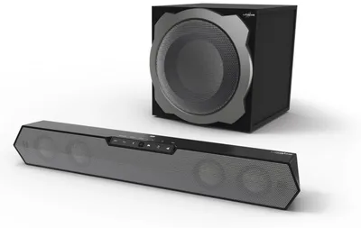 Produktbild von uRage SoundZbar 2.1 Unleashed, 2.1 Kanäle, 100 W, 6 Ohm, Kabellos, 60 W, 20 - 160 Hz