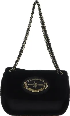 Produktbild von U.S. POLO ASSN. Schultertasche Handtasche Holly Small Flap Bag Black schwarz
