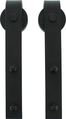 Produktbild von Schiebetürrolle m.Bügel 4501 Türblattstärke 35-40mm STA D.70mm schwarz HLT