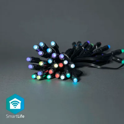 Zdjęcie produktu dla SmartLife Julbelysning | Festljus | Wi-Fi | RGB | 48 diod LED | 10,80 m | Android™/IOS