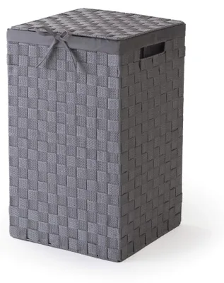 Image de COMPACTOR Compactor Square Panier à linge Stan Textile 45 litres Gris