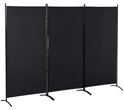 Produktbild von HOMCOM Paravent 3-teilig 253 x 182 cm Raumteiler Raumtrenner, Faltbar Trennwand