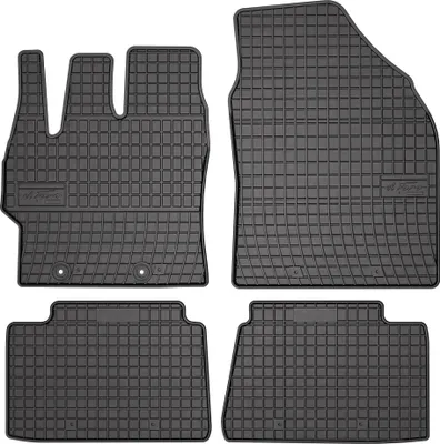 Produktbild von OMAC Gummi Fußmatten für Toyota Yaris 2022-2025 Automatten Gummi Schwarz 4tlg