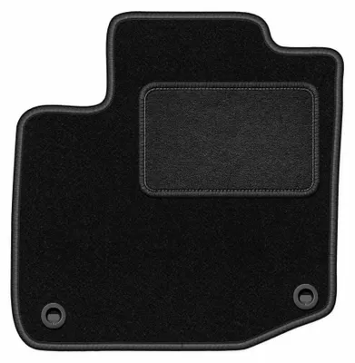 Immagine prodotto di Tappetino guidatore in moquette per Honda Civic IX 2012- (hatchback) – 1 pezzo, nero, su misura – Wielganizator LUX
