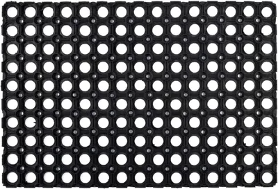 Produktbild von Gummimatte Domino 40x60cm Schwarz – Robust und Rutschfest