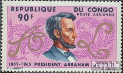 Produktbild von Briefmarken Kongo (Brazzaville) 1965 Mi 84 (kompl.Ausg.) postfrisch Abraham Lincoln