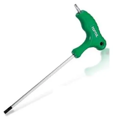 Obrázok produktu pre Kĺbový skrutkovač TOPTUL AIEA1015, 142 mm, z nástrojovej ocele
