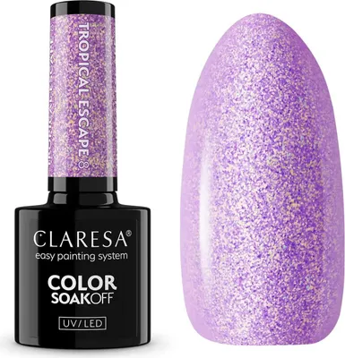 Produktbild von CLARESA Tropical Escape 8 Hybrid-Nagellack - 5 g