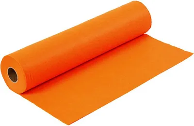 Obrázok produktu pre Remeselnícka plsť oranžová, 45 cm x 1,5 mm x 5 m, 180-200 g, rolka