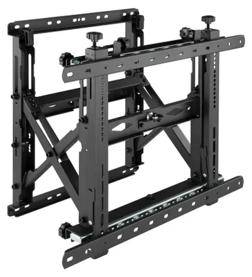 Produktbild von Vision Befestigungskit (Wandmontage) - für LCD-Display - verriegelbar - Stahl - Schwarz - Bildschirmgröße: 114.3-218.4 cm (45"-86")